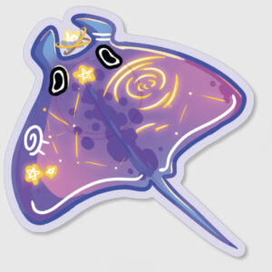 Sticker "Manta Ray"