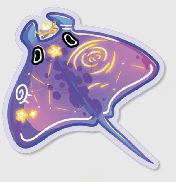 Sticker "Manta Ray"